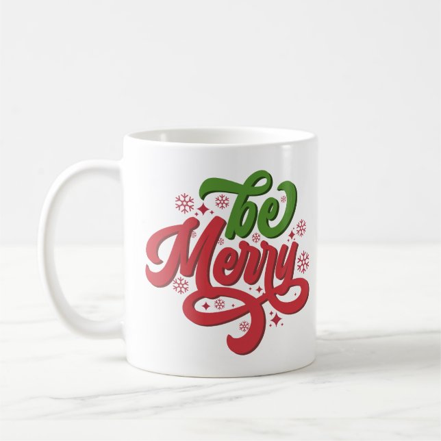 Caneca De Café Feriados de Natal para o Groovovy da Feliz (Esquerda)