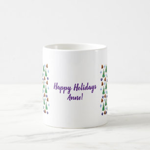 Caneca De Café Feriados felizes