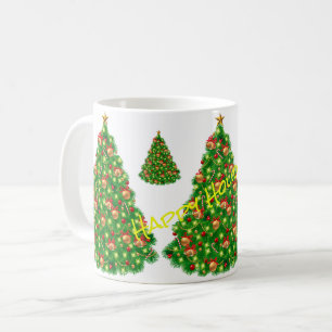 Caneca De Café Feriados Felizes 1