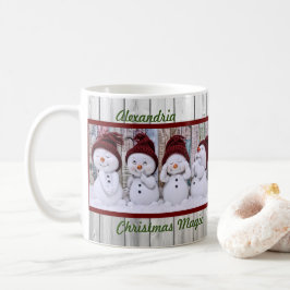 Caneca De Café Feriados Felizes da Magia de Natal Quatro Bonitos 