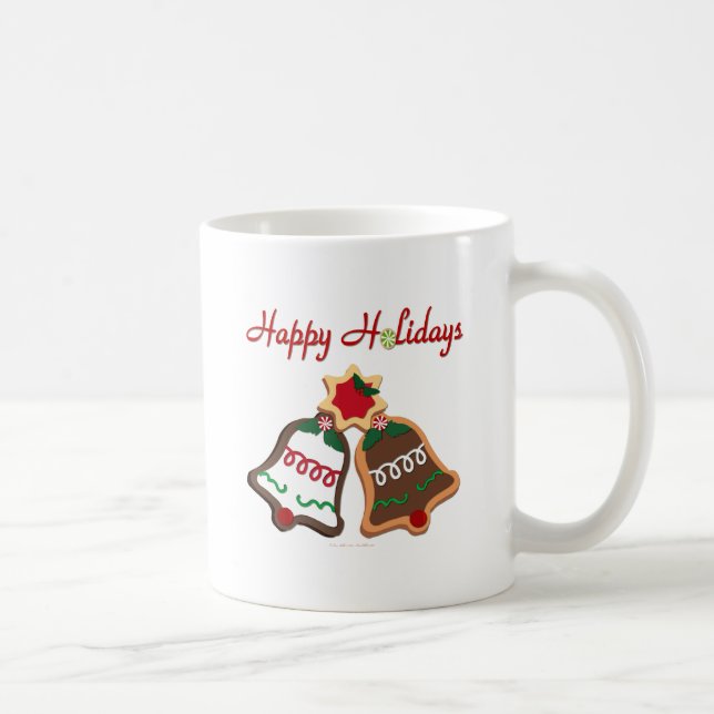 Caneca De Café Feriados Felizes Festas de Natal (Direita)