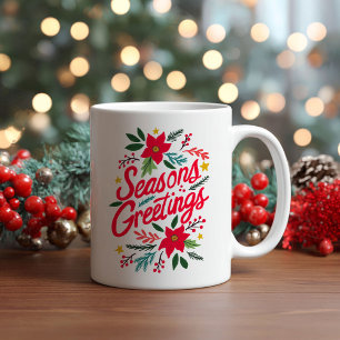 Caneca De Café Feriados Feriados de Natal bonitos