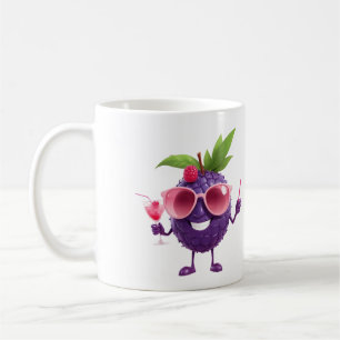 Caneca De Café Férias Cheerful Vacina Tropical Bebida