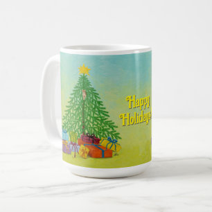 Caneca De Café Férias Clássicas de Gato e Rato
