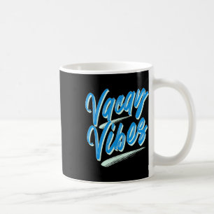 Caneca De Café Férias da Família Vacay Vibes 2025 Tropical Summer