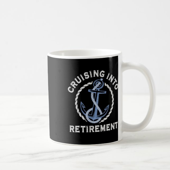 Caneca De Café Férias De Barco À Vela Em Cruzamento Com Reforma (Direita)