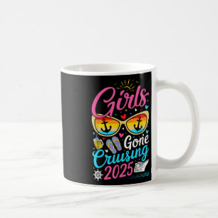 Caneca De Café Férias de Cruzeiro de Garotas 2025 Festa Cruzeiro 