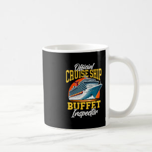 Caneca De Café Férias de Cruzeiros Buffet Oficial de Cruzeiros I