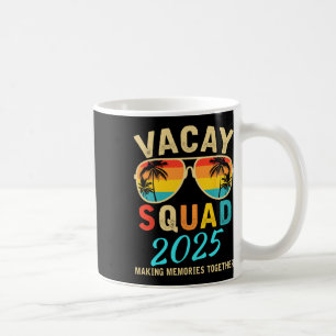 Caneca De Café Férias De Férias De Verão 2025 Amigos Da Família D