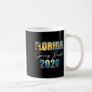 Caneca De Café Férias de primavera na Flórida 2026 férias de verã