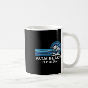 Caneca De Café Férias de Verão da Família Vintage da Palm Beach
