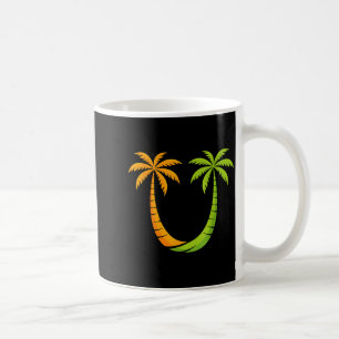Caneca De Café Férias de verão legais homens mulheres pôr do sol