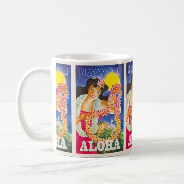 Caneca De Café Férias de Viagem no Havaí (Esquerda)