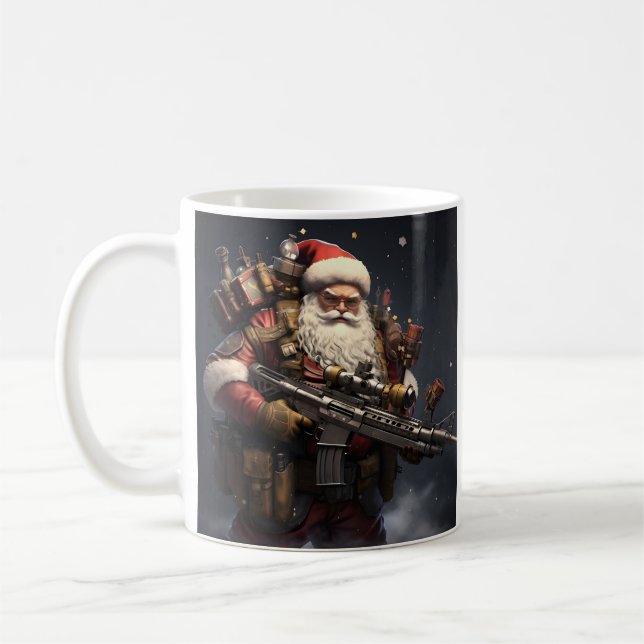 Caneca De Café Férias do Papai Noel em Táctico (Esquerda)