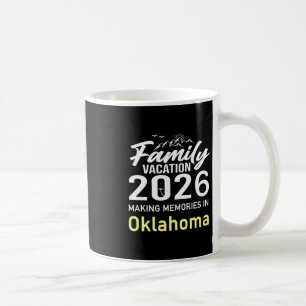 Caneca De Café Férias em Família 2026 Criando Memórias Oklahoma V