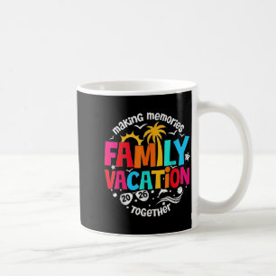 Caneca De Café Férias em Família Criando Memórias Juntos Design