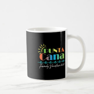 Caneca De Café Férias em Família em Punta Cana Grupo Coordenado C