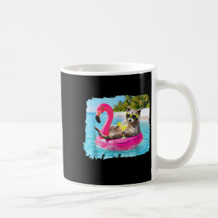 Caneca De Café Férias em família engraçadas na praia, garota selv