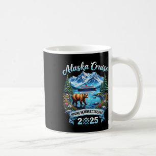 Caneca De Café Férias em Família no Alasca 2025 Cruzeiro no Alasc