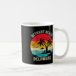 Caneca De Café Férias em Família Vintage Retro Delaware Bethany B