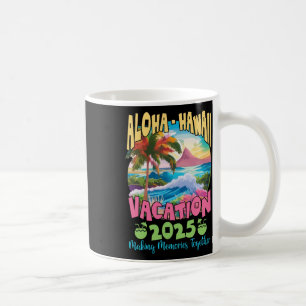 Caneca De Café Férias Familiares 2025 Aloha Havaí Matchin Havaian