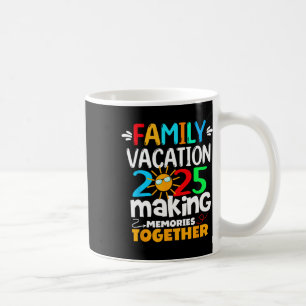 Caneca De Café Férias Familiares 2025 Memórias Engraçadas de Faze