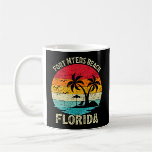 Caneca De Café Férias Familiares na Florida Fort Myers Beach