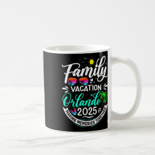 Caneca De Café Férias Familiares Orlando 2025 Férias de Verão de