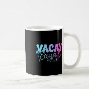 Caneca De Café Férias Férias de Verão no Quadrado Férias de Féria