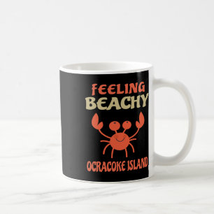 Caneca De Café Férias na Ilha Ocracoke - Família da Carolina do N