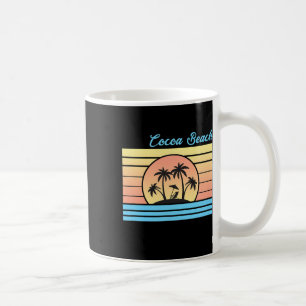 Caneca De Café Férias na Praia do Cocoa anos 80 Viagem Férias Pas