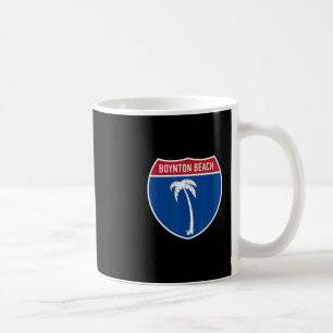 Caneca De Café Férias na rodovia interestadual de Boynton Beach F