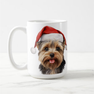CANECA DE CAFÉ FÉRIAS NATÁLIZ ADORÁVEIS YORKSHIRE TERRIER