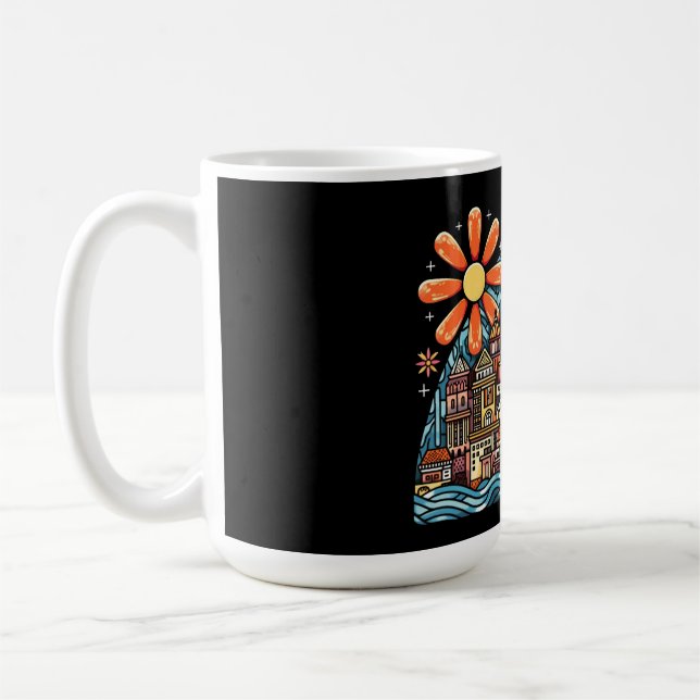 Caneca De Café férias numa ilha (Esquerda)