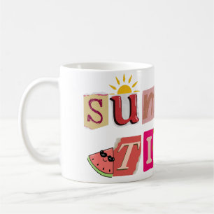 Caneca De Café Férias Únicas de Verão