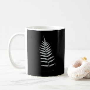 Caneca De Café Fern - Polypodyum Fraxinifolium - efeito de raios