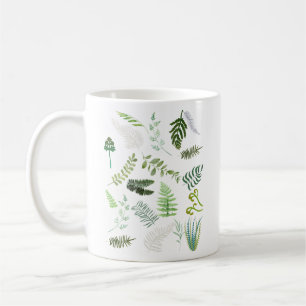 Caneca De Café Ferns Ameaçados