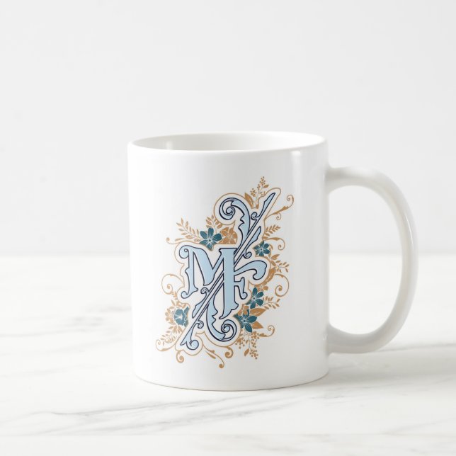 Caneca De Café Ferrajunkies Floral Mug (Direita)