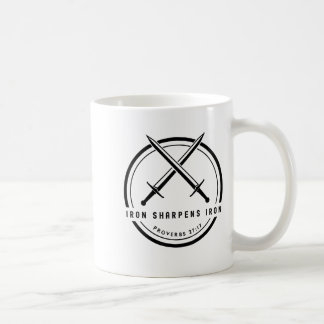 Caneca De Café Ferro Sharpens Ferro Proverbs 27_17 Bíblias