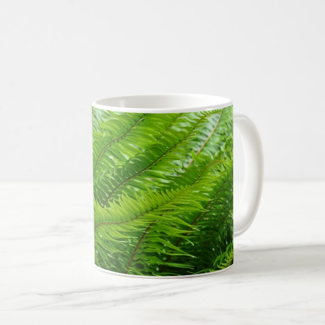 Caneca De Café Ferros verdes esfregáveis (Frente Esquerda)