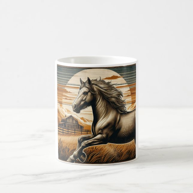 Caneca De Café Ferrugem/vintagem (Centro)