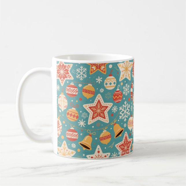 Caneca De Café "FEST Christmas Pattern Mug" (Esquerda)