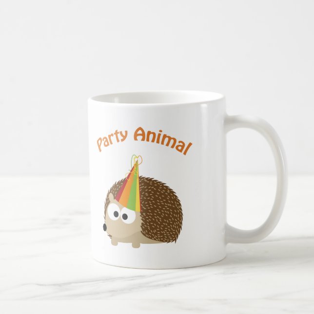 Caneca De Café Festa Animal! Hedgehog (Direita)