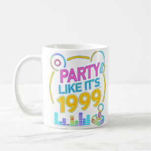 Caneca De Café Festa Como Se Fosse 1999®™ – Trilha Sonora Neon