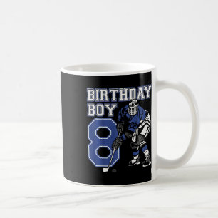 Caneca De Café Festa de Aniversário Infantil Tema Hóquei no Gelo