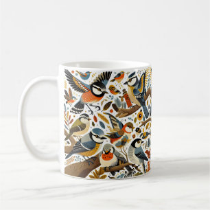 Caneca De Café Festa de Ave