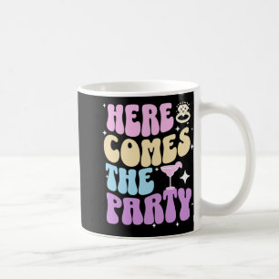 Caneca De Café Festa de Despedida de Solteira Aqui Vem a Noiva