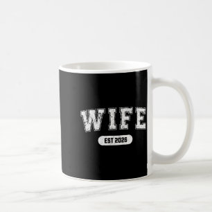 Caneca De Café Festa de Despedida de Solteiro Casamento Esposa e