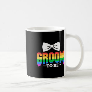 Caneca De Café Festa de Despedida de Solteiro Gay Lésbica Arco-ír