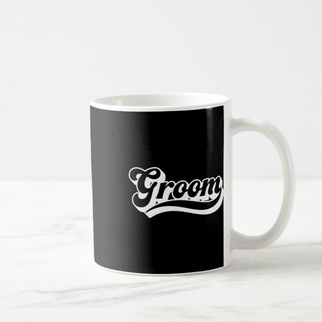 Caneca De Café Festa de Despedida de Solteiro para Homens Equipe  (Direita)